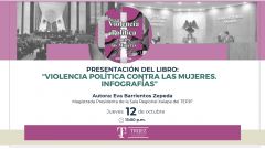 Presentación del libro: "Violencia Política contra las Mujeres. Infografías"
