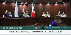 TRIJEZ RESUELVE CUATRO MEDIOS DE IMPUGNACIÓN