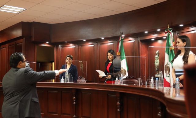 JOSÉ ÁNGEL YUEN REYES ASUME EL CARGO COMO PRESIDENTE DEL TRIBUNAL ELECTORAL  EN ZACATECAS