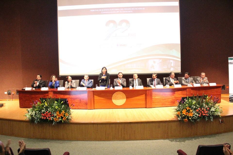 “22 AÑOS SIENDO UN TRIBUNAL A LA VANGUARDIA EN MATERIA ELECTORAL"