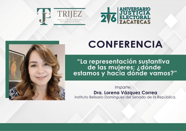 26 Aniversario - Tribunal de Justicia Electoral del Estado de Zacatecas